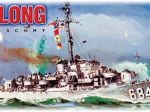 Model plastikowy Lindberg - Niszczyciel eskortowy USS Delong Destroyer Escort