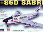 Model Plastikowy Do Sklejania Lindberg (USA) Odrzutowiec F-86D Sabre