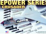 Model Plastikowy Do Sklejania Lindberg (USA) Odrzutowiec F-8J Crusader