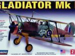 Model Plastikowy Do Sklejania Lindberg (USA) Samolot Gloster Gladiator