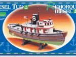 Model plastikowy Lindberg - Łódź Diesel Tug Boat