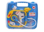 Walizka Małego Doktora Zestaw Lekarza - termometr, stetoskop, nożyczki
