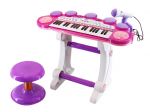 Pianinko Organy Keyboard Kolorowy Mikrofon Nagrywanie