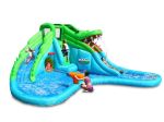 Krokodyl Wodna Zjeżdżalnia Zamek Dmuchany HappyHop
